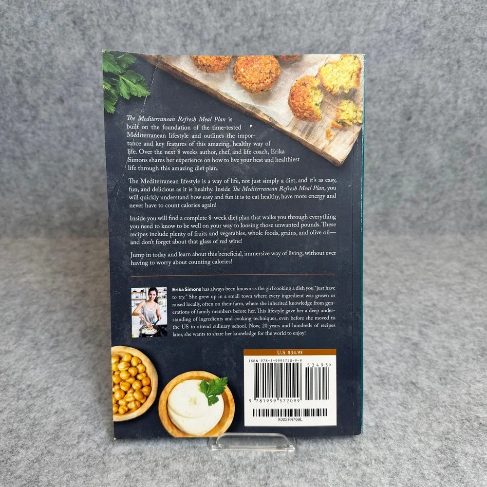 The Mediterranean‎ Refresh: Meal Plan by Erika Simons - Paperback